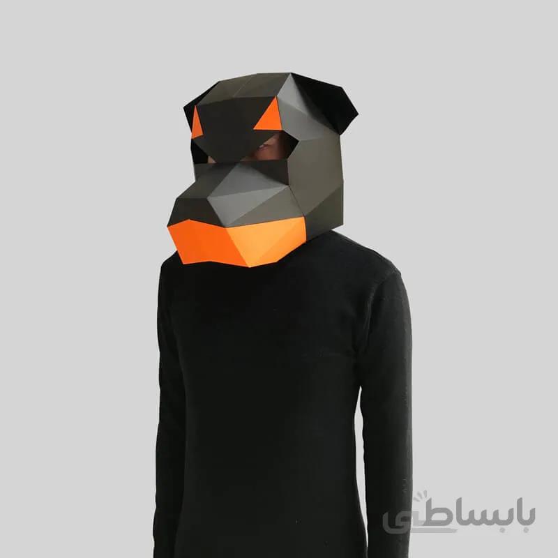 ماسک صورت اوریگامی سگ روتوایلر