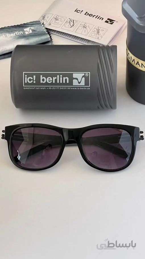 عینک آفتابی زنانه و مردانه آیس برلین کائوچویی مدل IC BERLIN FAHHLERER KLAUSE
