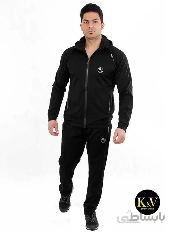ست گرمکن شلوار ورزشی آلشپرت کلاهدار ا uhlsport hooded sports pants set