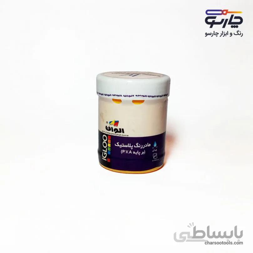 مایه رنگ زرد پلاستیک 400gr کد822