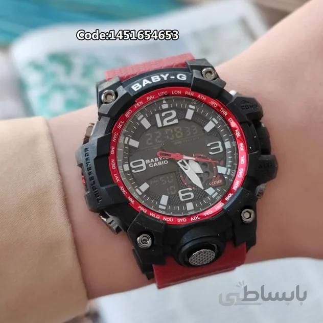 ساعت دخترانه جی شاک کد 456189