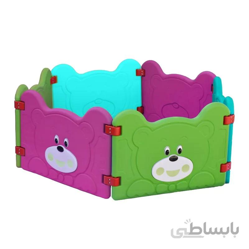 استخر توپ کودک شش ضلعی خرسی