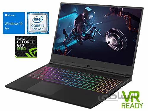 لپ تاپ گیمینگ EVOO Gaming ، 15.6 اینچی FHD ، نمایشگر Intel Core i7-9750H Upto 4.5GHz ، 64 گیگابایت رم ، 512 گیگابایت SSD 1TB HDD ، NVIDIA GeForce GTX 1650 ، HDMI ، Mini Disportport ، Wi-Fi ، بلوتوث ، ویندوز 10 پرو