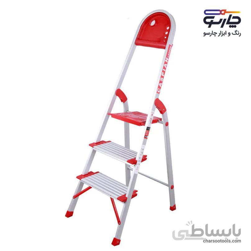 نردبان آلومینیوم 3 پله کاسپین