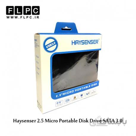 باکس هارد لپ تاپ 2.5 اینچ USB 3.0 مدل Haysenser مشکی Haysenser 2.5 Micro Portable Disk Drive Sata