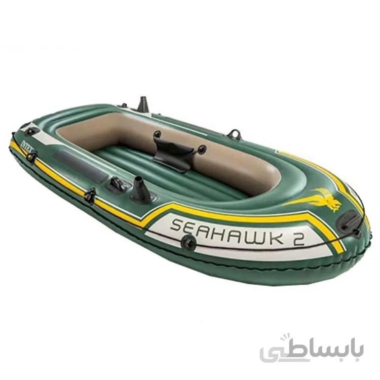 قایق بادی دو نفره اینتکس مدل سی هاوک جدید
