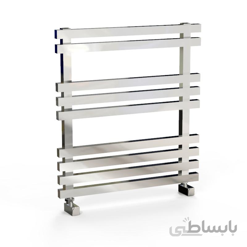 حوله خشک کن استیل سبلان کروم