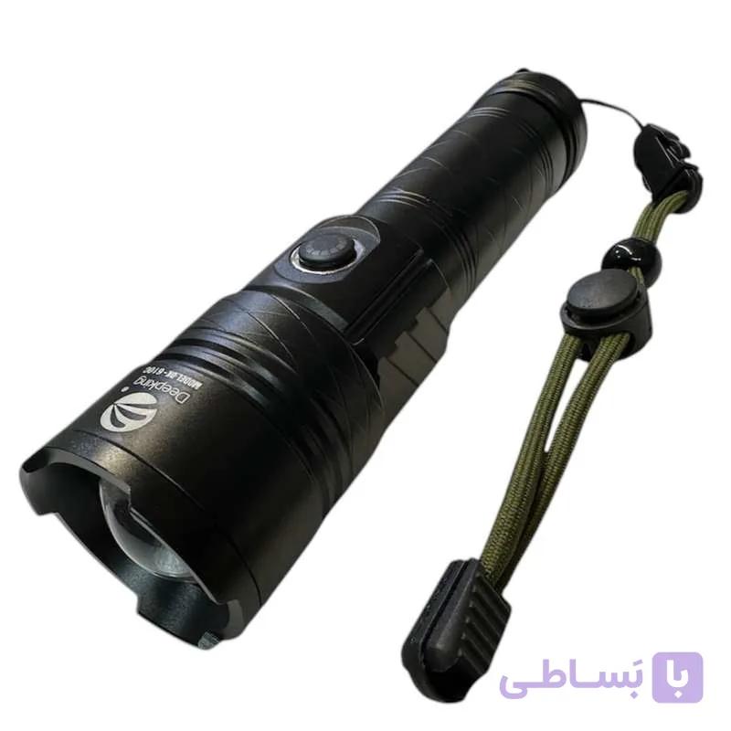 چراغ قوه دستی دیپ کینگ مدل DK-610 با نور چند رنگ — تصویر 1