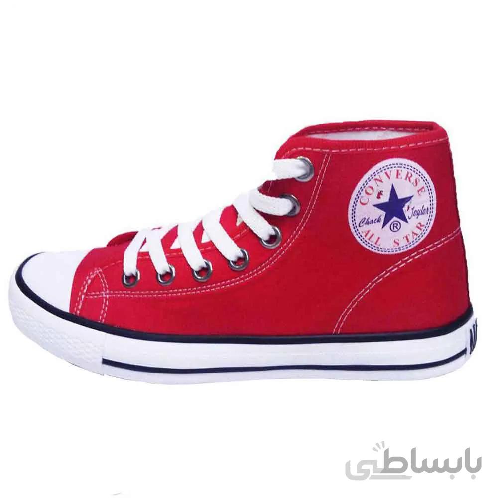 کفش بچه گانه طرح آل استار رنگ قرمز