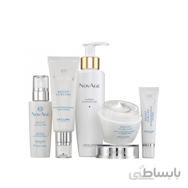 ست محصولات روشن کننده و ضدلک برایت سابلایم نوایج NovAge Bright Sublime