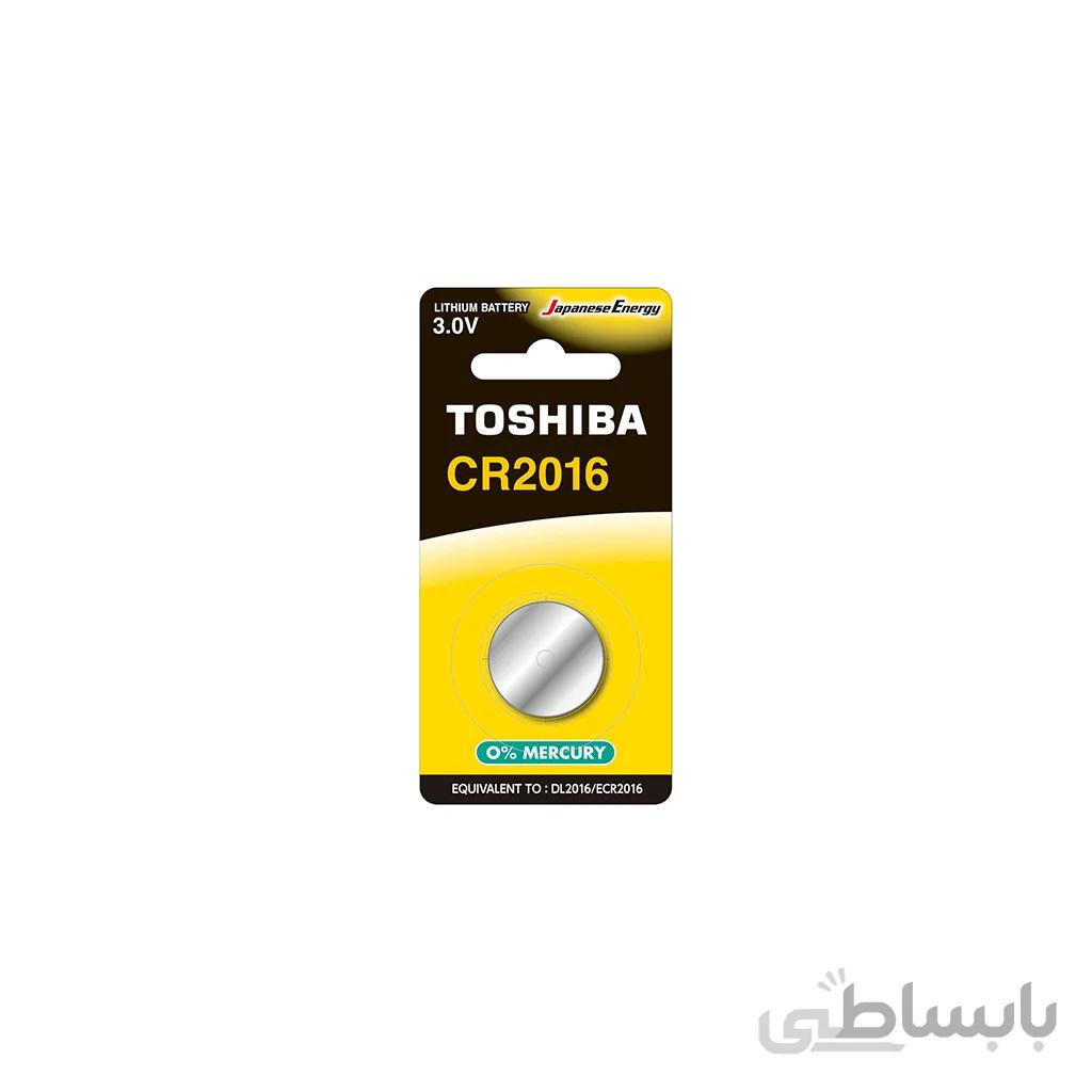 باطری سکه ای لیتیوم توشیبا CR2016