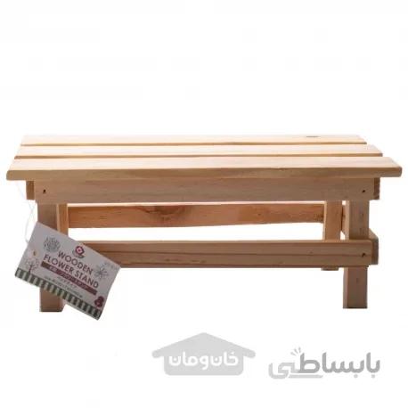پایه گلدان چوبی(ساخت ویتنام)