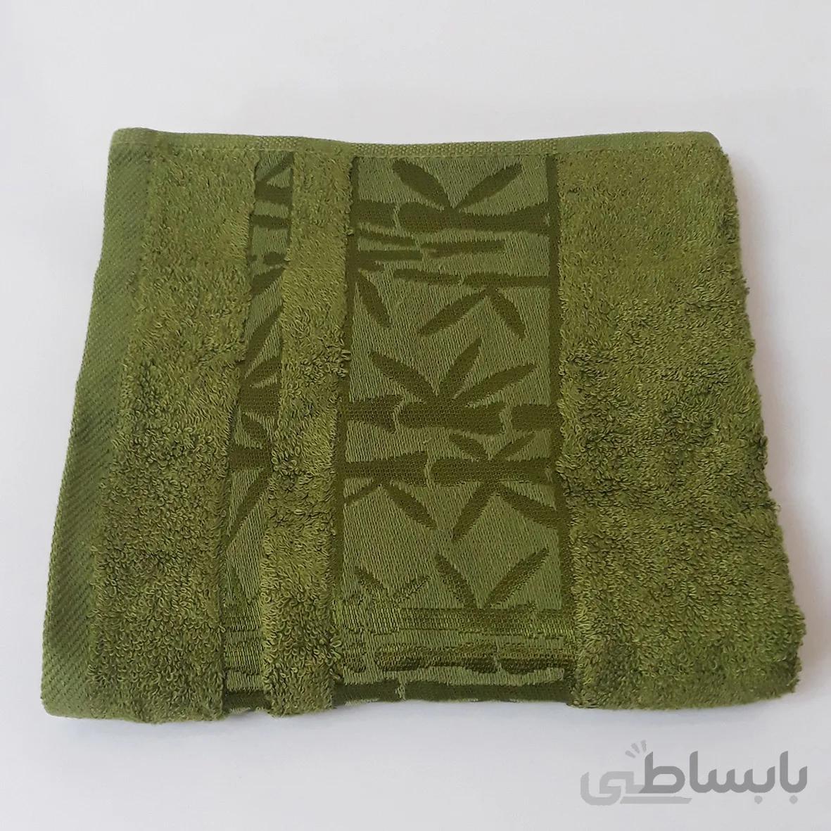 حوله دست و صورت برند ووین رنگ سبز