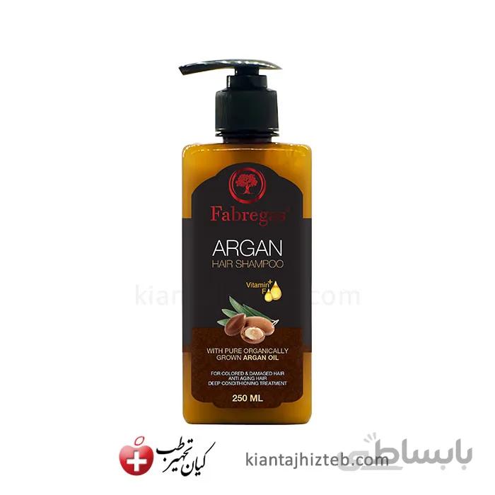 شامپو ویتامینه حاوی روغن آرگان فابریگاس حجم 250 میل