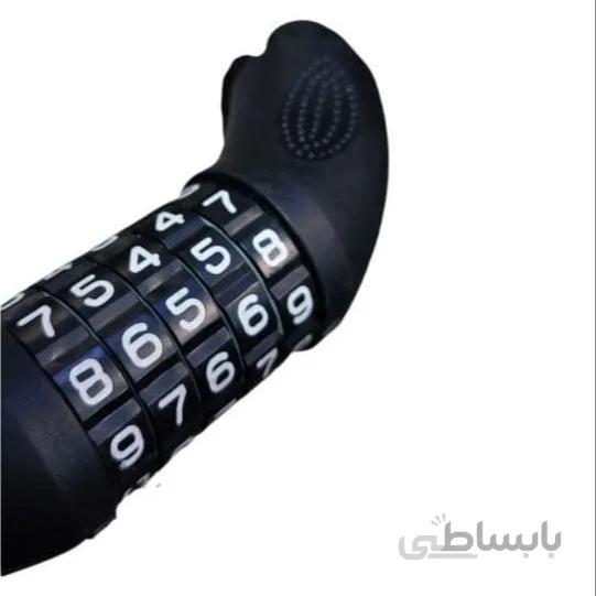 قفل زنجیری کاور دار رمزی دوچرخه