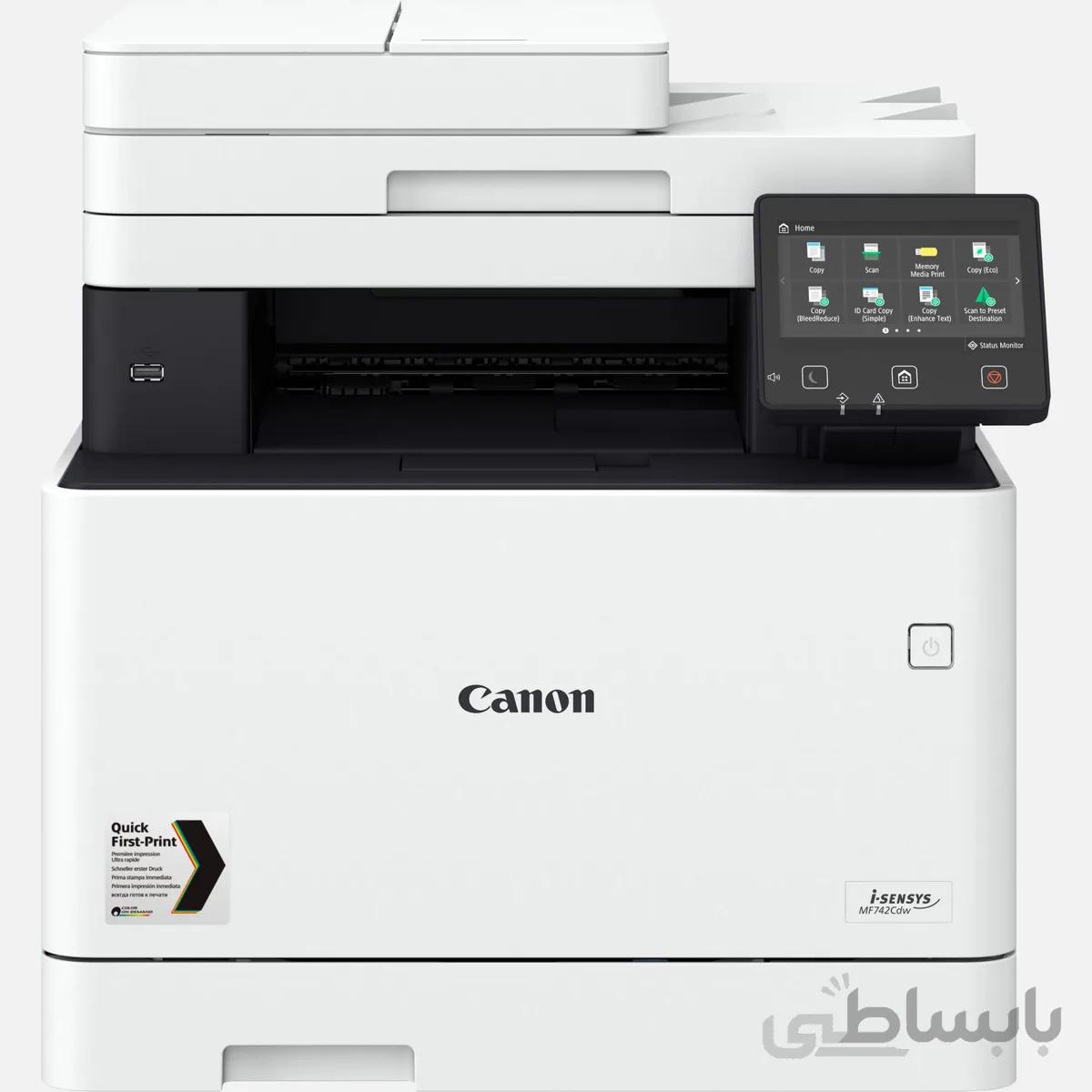پرینتر چندکاره لیزری کانن مدل MF742Cdw ا Canon i-SENSYS MF742Cdw Multifunction Laser Printer