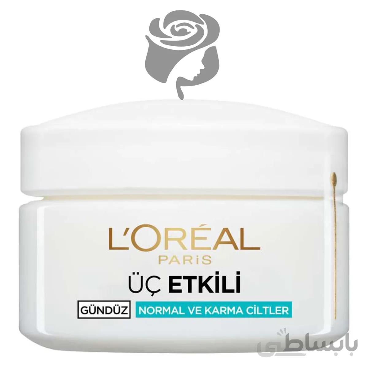 کرم مرطوب کننده روز مناسب پوست های معمولی و مختلط لورال L’Oreal