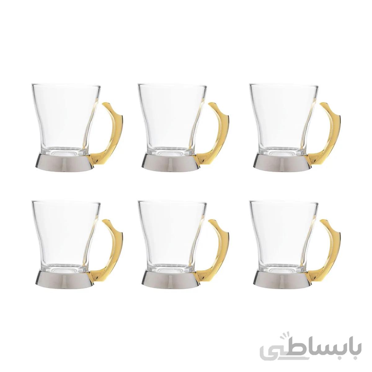 استکان مدل اولیور کد 500 بسته 6 عددی