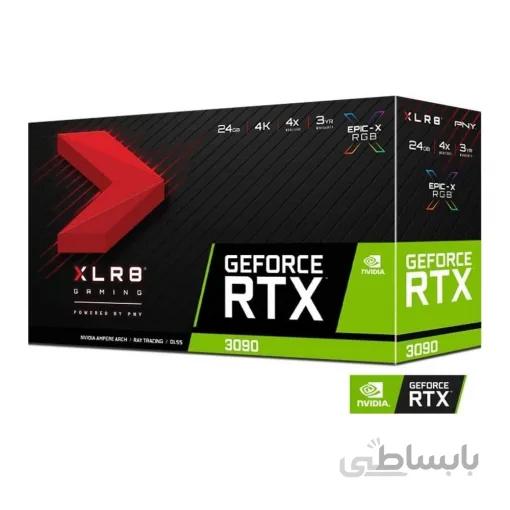 کارت گرافیک XLR8 GEFORCE RTX-3090 24GB حافظه 24 گیگابایت ا کارت گرافیک XLR8 آر تی ایکس 3090 با حافظه 24 گیگابایت