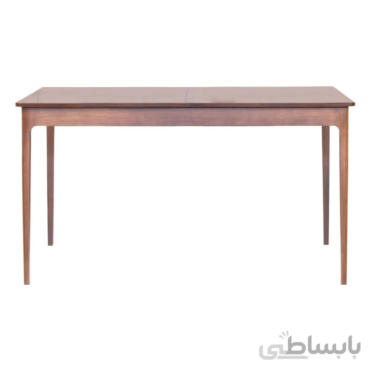 میز ناهار خوری 4 به 6 پایه چوبی نوا