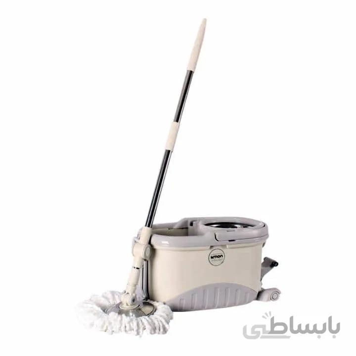 سطل تی شوی چرخشی پدال دار لیمون کرپ