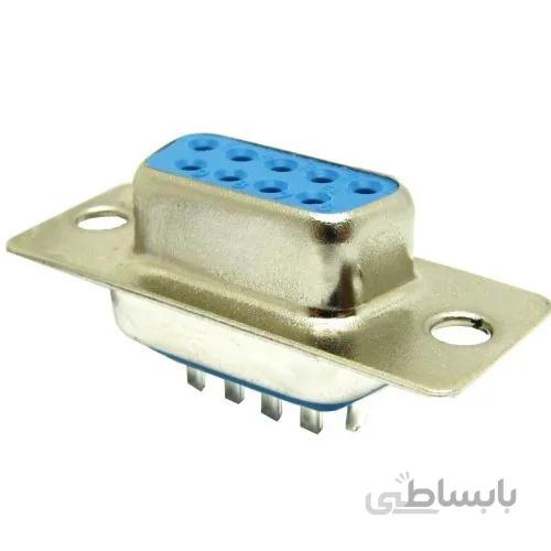 دی کانکتور 9 پین صاف مادگی DB9 RS232