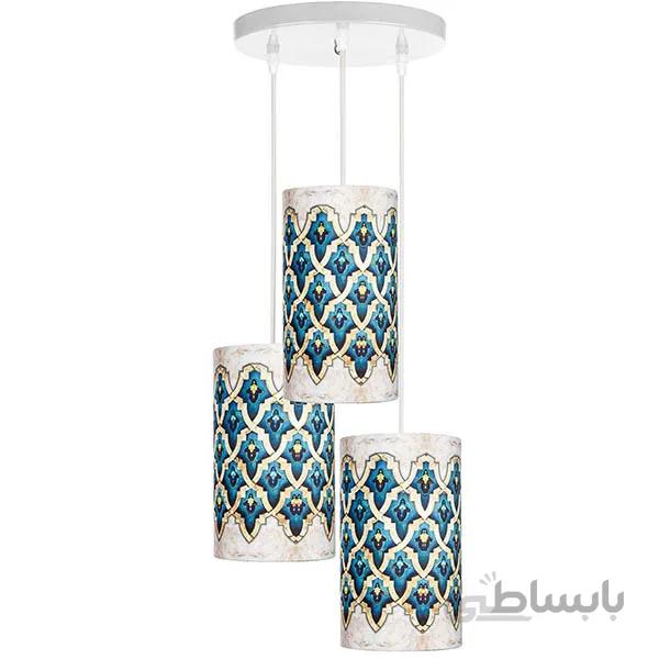 چراغ آویز چشمه نور کد A1305/3H-WT