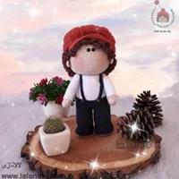 عروسک بافتنی گیلبرت ( کد 60274 )