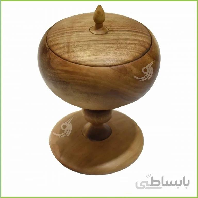 شکلات خوری چوبی پایه دار کد ۱۰۱۴۲۷