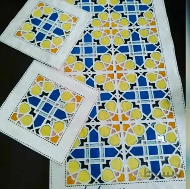 ست رومیزی جلو مبلی و میز عسلی کد ۱۰۱۳۹۰