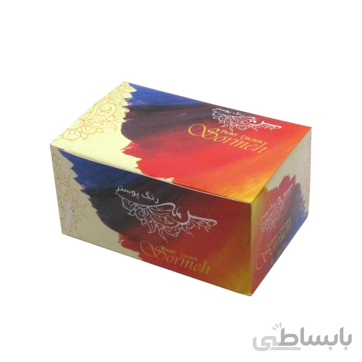 گواش 6 رنگ سرمه