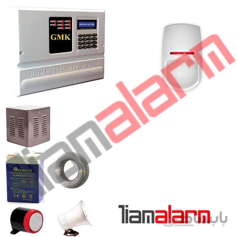 پکیج دزدگیر اماکن باسیم مدل جی ام کا سیم کارتی GM890PY1