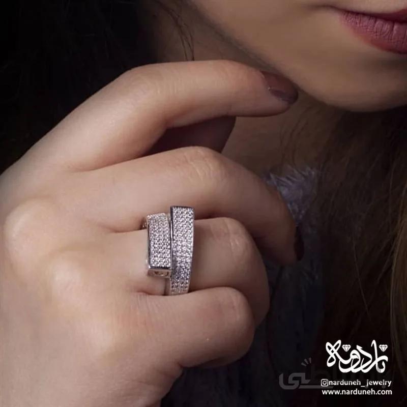 انگشتر زنانه _ 35/ سایز 7 و 8