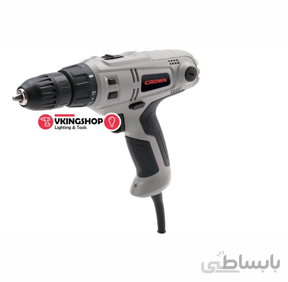 دریل پیچ گوشتی 10 میلیمتر 280 وات کرون مدل CT10113