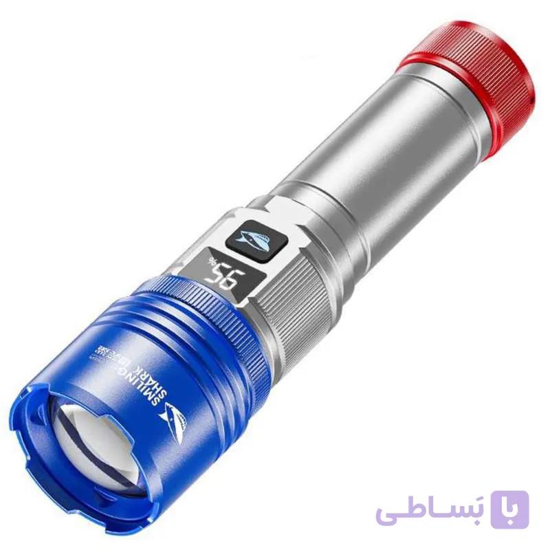 چراغ قوه دستی اسمایلینگ شارک مدل SD-7173 با نور مهتابی — تصویر 1