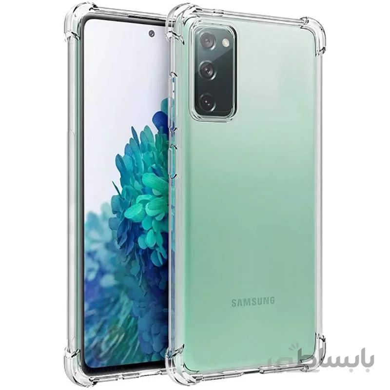 قاب ژله ای شفاف محافظ لنزدار مناسب موبایل سامسونگ Galaxy S20 fe