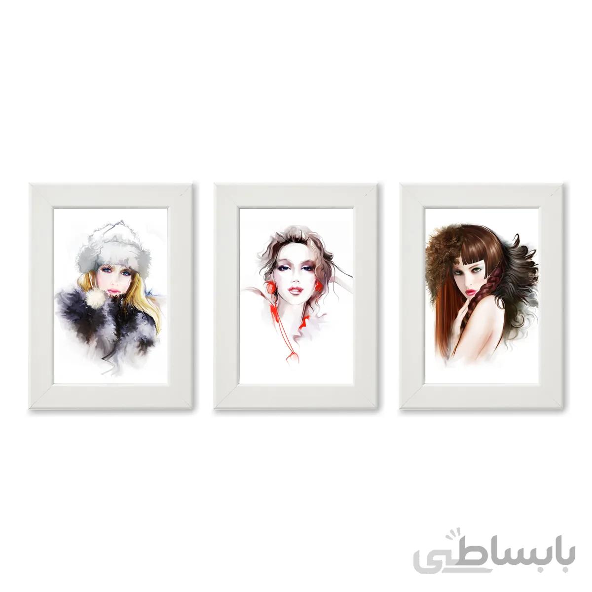 ست قاب عکس دکوراتیو کد107