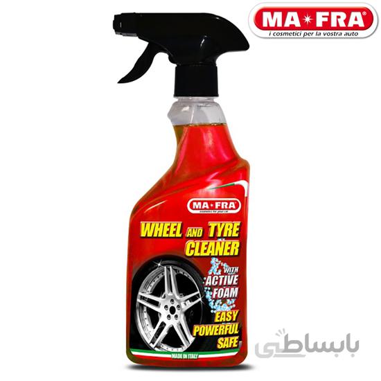 اسپری جرمگیر رینگ و لاستیک مفرا مدل MAFRA Wheel & Tire Cleaner