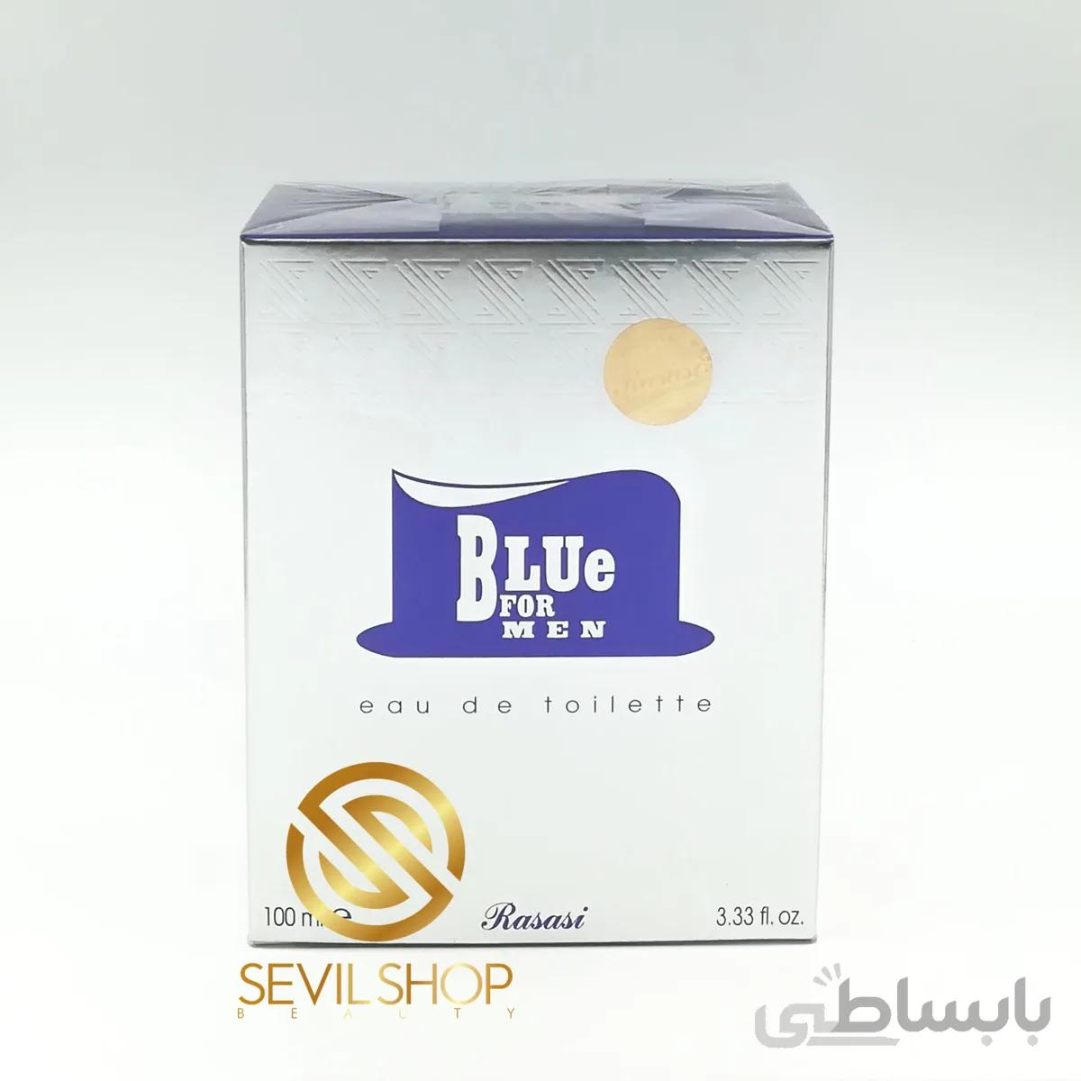 ادو تویلت مردانه مدل Blue for man حجم 100 میلی لیتر