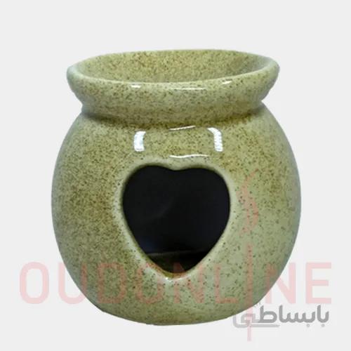 اسانس سوز سرامیکی طرح قلب