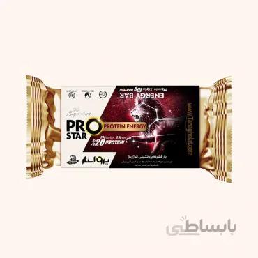 انرژی بار پرواستار 22 درصد پروتئین 45 گرمی