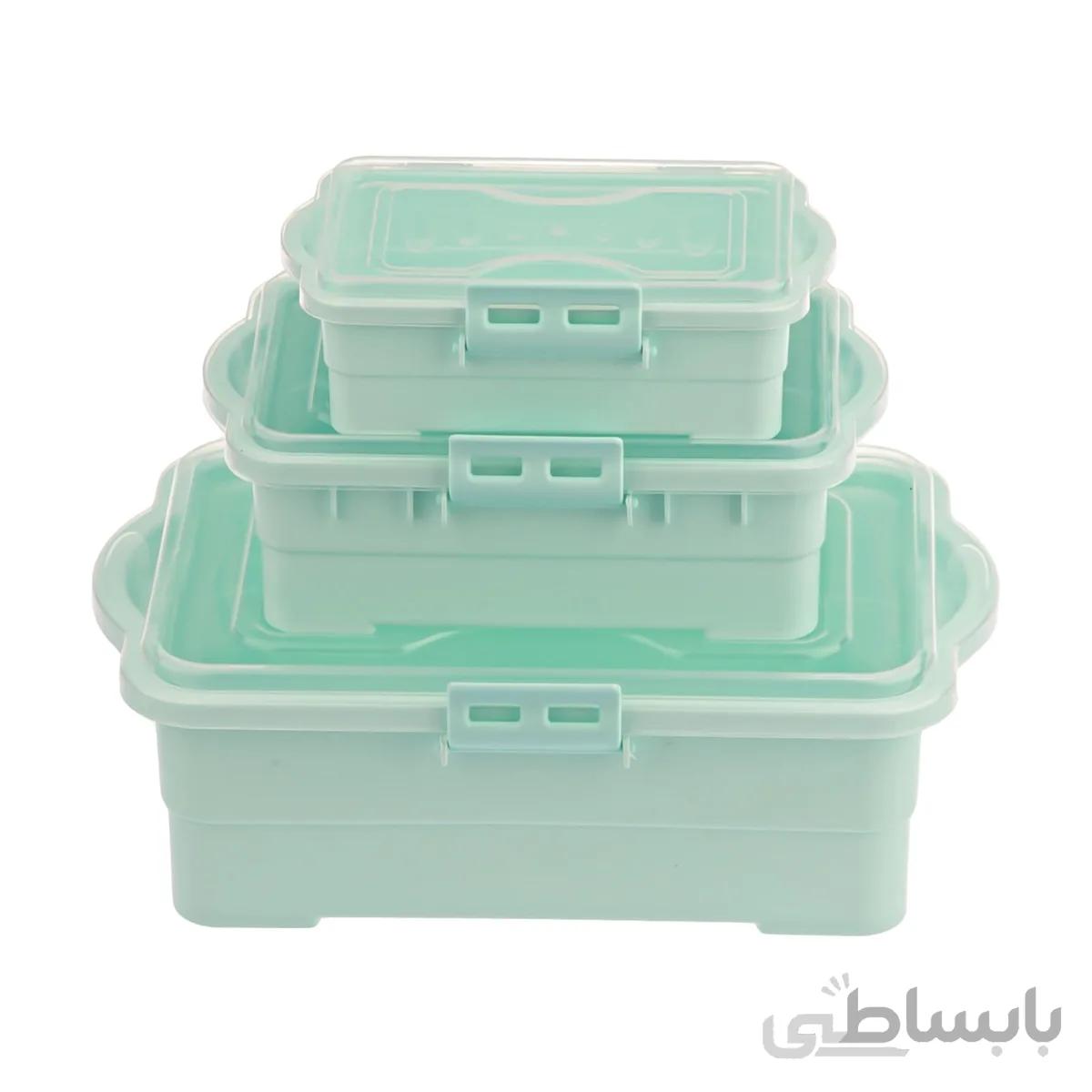 ظرف نگهدارنده سه تکه ویرو