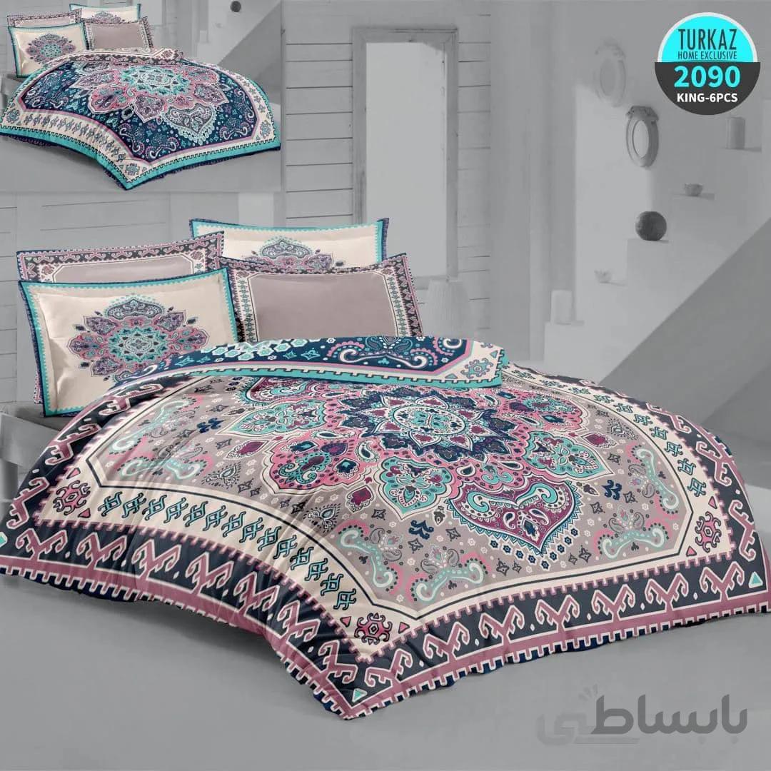 سرویس روتختی ترک آز turkaz کد 2090 دونفره 6 تکه