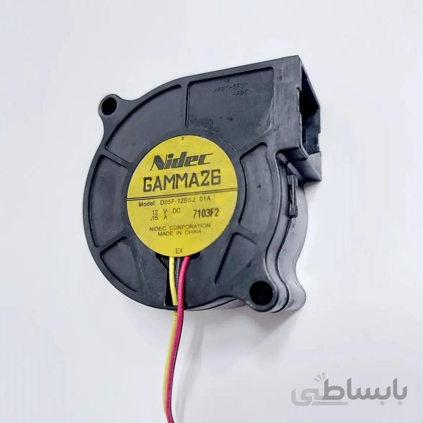 فن حلزونی 50*50*25 میلیمتر 12 ولت 0.15 آمپر توشیبا TDP-TW350 ویدئو پروژکتور
