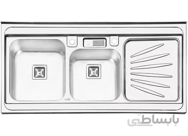 سینک روکار ایلیا استیل مدل 1061