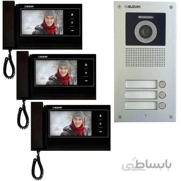 آیفون تصویری سوزوکی کد 727Bi-3v-c مجموعه 4 عددی