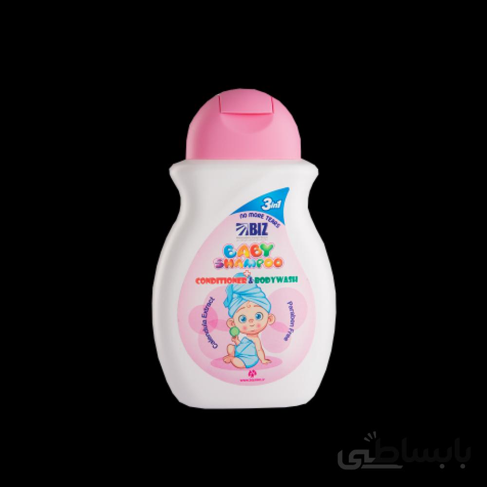 شامپو سر و بدن بچه حاوی مواد نرم کننده