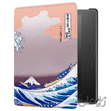 مورد نقاشی HUASIRU برای Kindle Oasis 2017/2019 (7 اینچ ، جنس 9/10) پوشش با خودکار خواب / بیدار کردن ، گشت و گذار