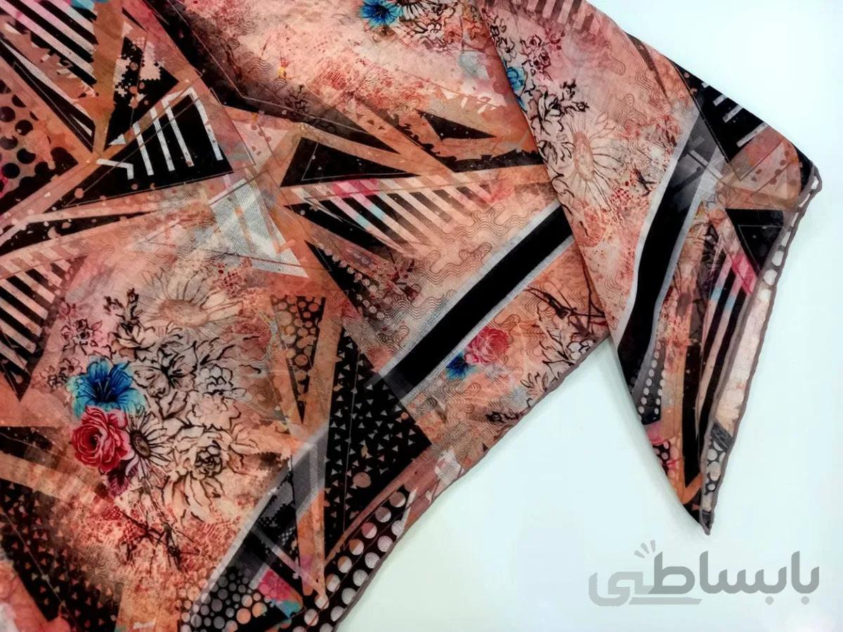 روسری طرح گل کد 128