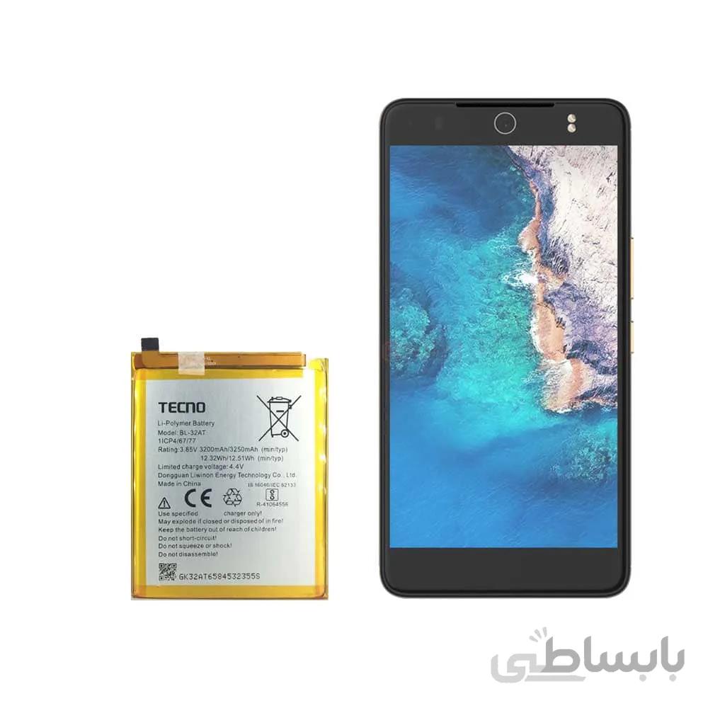 باتری گوشی تکنو Tecno Camon CX با کد فنی BL-32AT